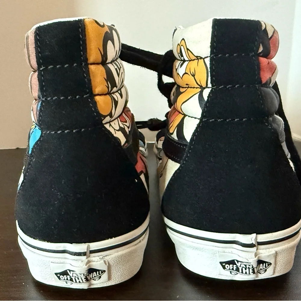 Vans Disney High-Top Sneakers womens size 10 mens 8.5